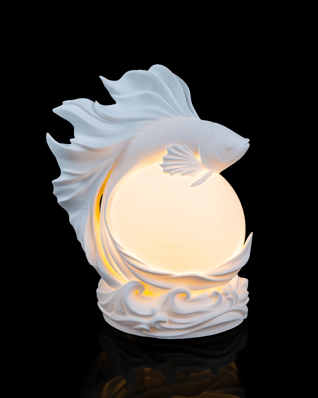 Lampe de table Poisson Betta – Image 2