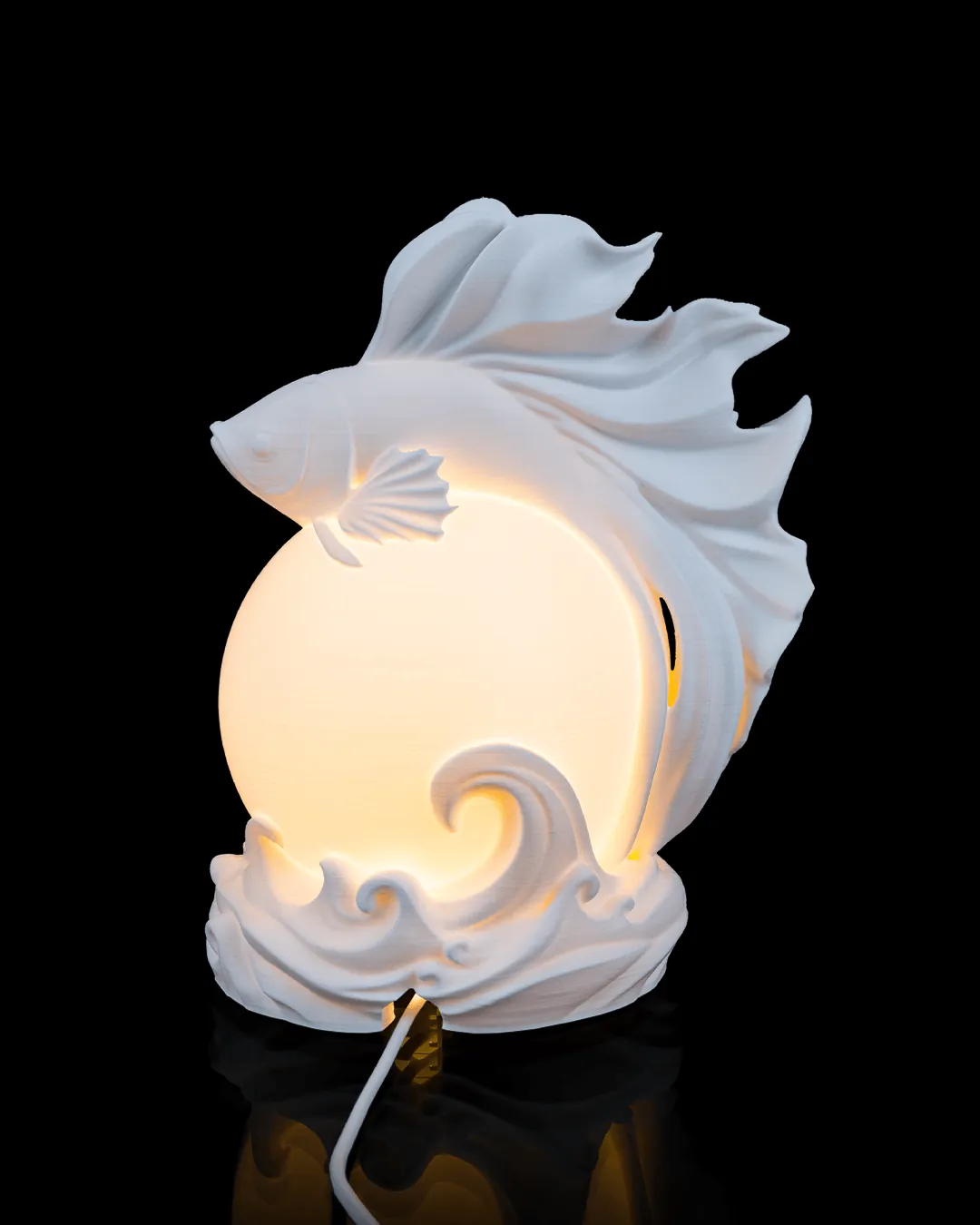 Lampe de table Poisson Betta – Image 4